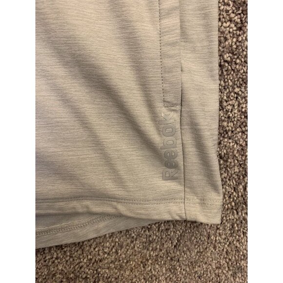 Reebok Mens Speedwick Jacket Size S Gray Full Zip Activewear Pockets Stretch GUC - Picture 5 of 11